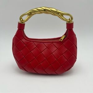 Red Purse 3AM Forever Purse With Gold Hardware
